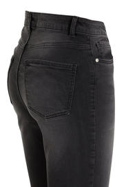 thumbnail: Anytime high waist skinny jeans gewassen zwart