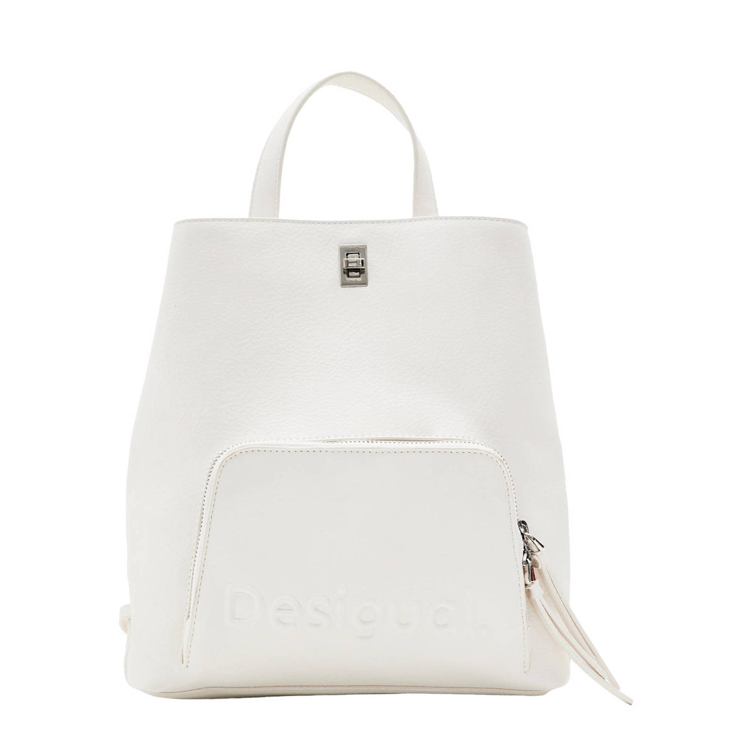 Desigual Stijlvolle Rugzak White Dames