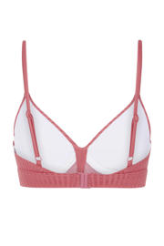 thumbnail: Protest voorgevormde beugel bikinitop MIXVAMP met ribstructuur roze