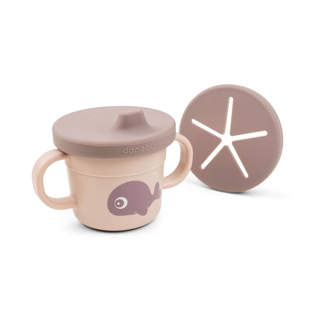 Done by Deer Foodie tuit- en snackbeker Wally - Powder