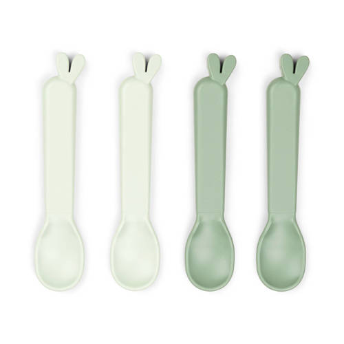 Done by Deer Kiddish lepel Lalee (set van 4) - Groen afbeelding