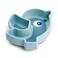 Done by Deer Siliconen Stick&Stay snack bord Birdee - Blauw