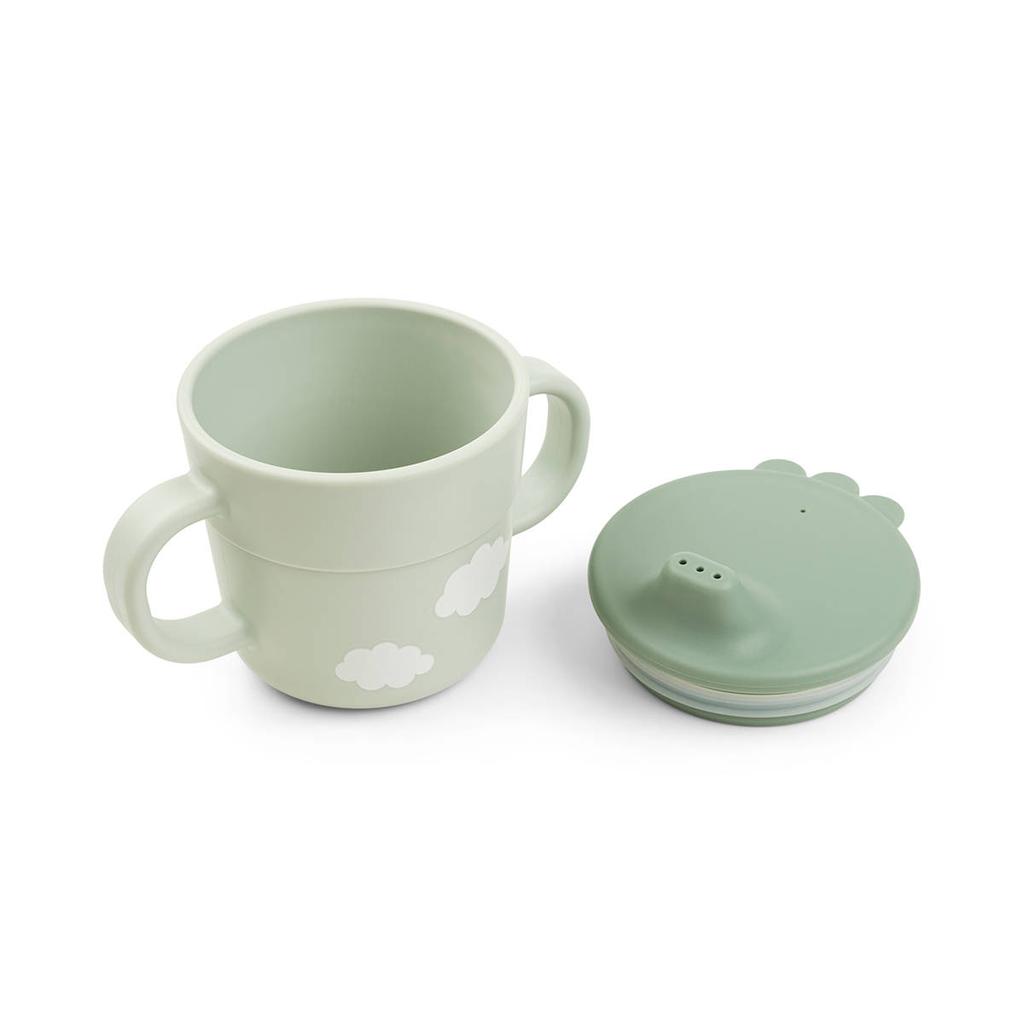 Done by Deer Foodie first meal set Happy clouds - Groen