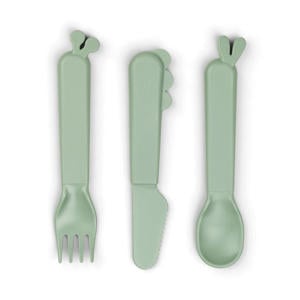 Kiddish bestekset Deer friends - Groen