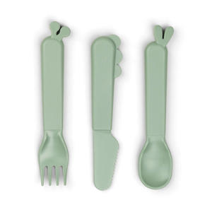 Kiddish bestekset Deer friends - Groen