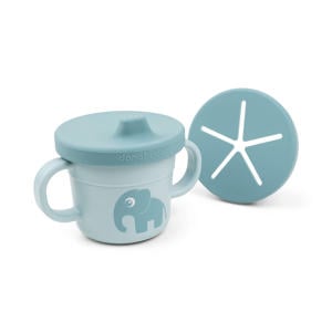 Foodie tuit- en snackbeker Elphee - Blauw