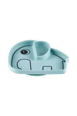 Siliconen Stick&Stay bord Elphee - Blauw