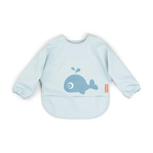 slabbetje met mouwen Wally - Blauw