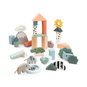  bouwblokkenset Deer Friends (set van 34)