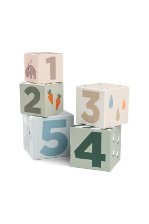 stapelkubussen Deer Friends (set van 5)
