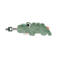 Done by Deer speendoekje Croco - Groen 30 cm