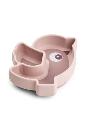 Siliconen Stick&Stay snack bord Birdee - Powder