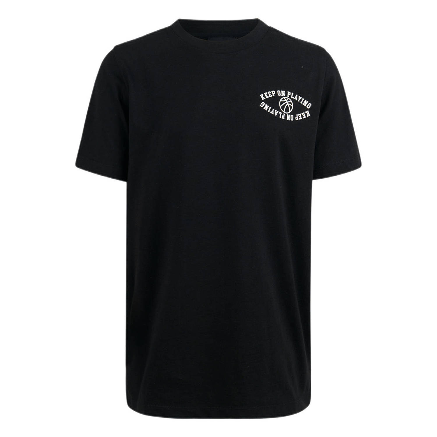 Shoeby T-shirt met backprint zwart