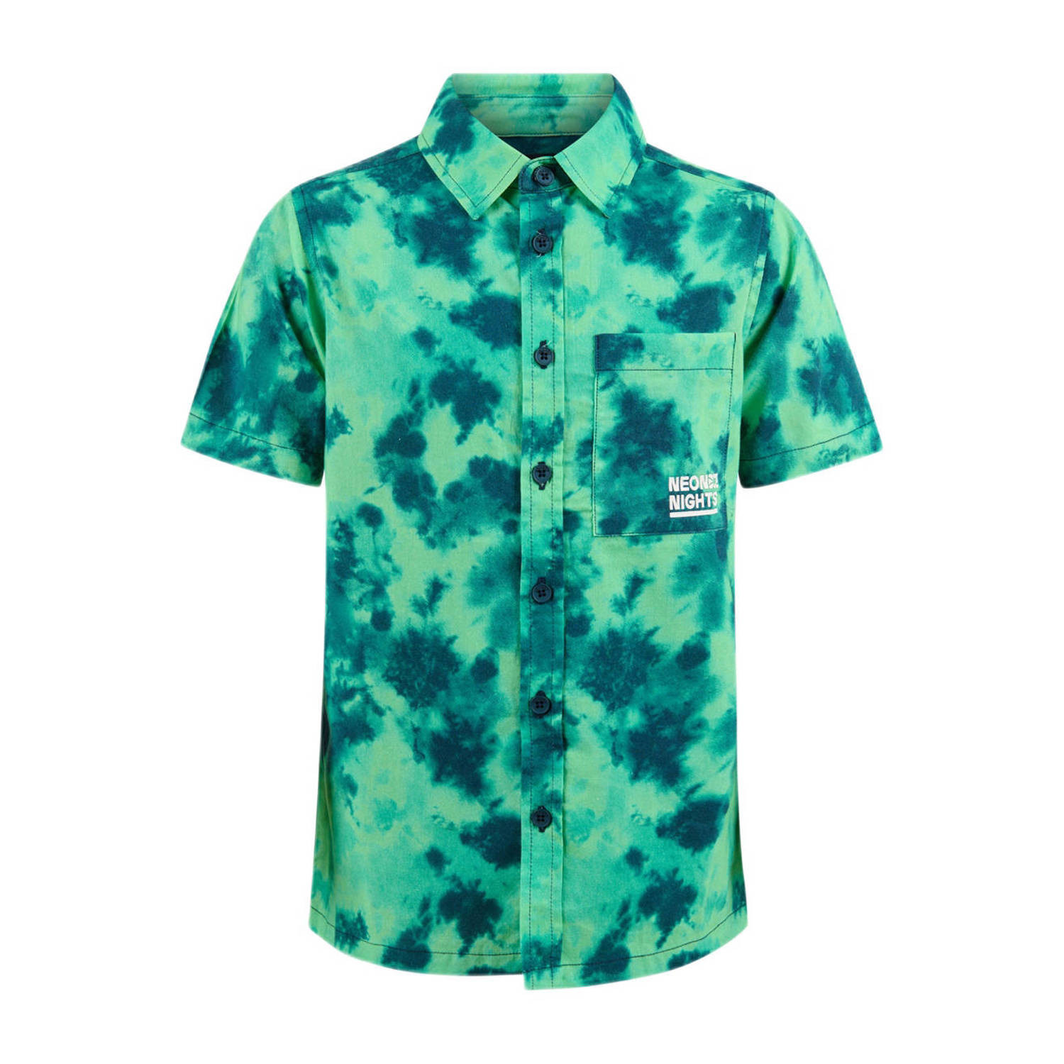 Shoeby overhemd met all over print groen