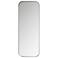 WOOOD WOOOD Doutzen Spiegel - Metaal - Bordeauxrood - 110x40x5