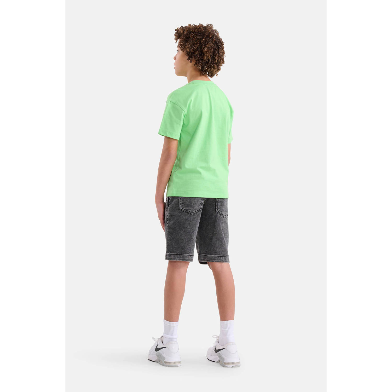 Shoeby T-shirt met printopdruk groen