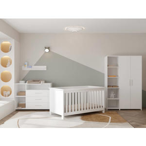 Meegroei Babykamer Luuk Wit (3-delig) 