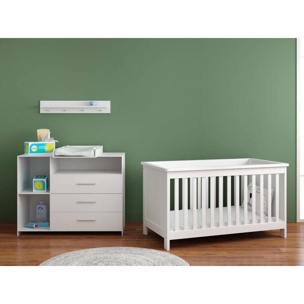 Cabino meegroei babykamer Jim Wit (2-delig)