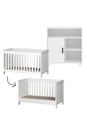 meegroei babykamer Mila Wit (2-delig)