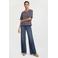 Anytime high wide leg jeans dark blue