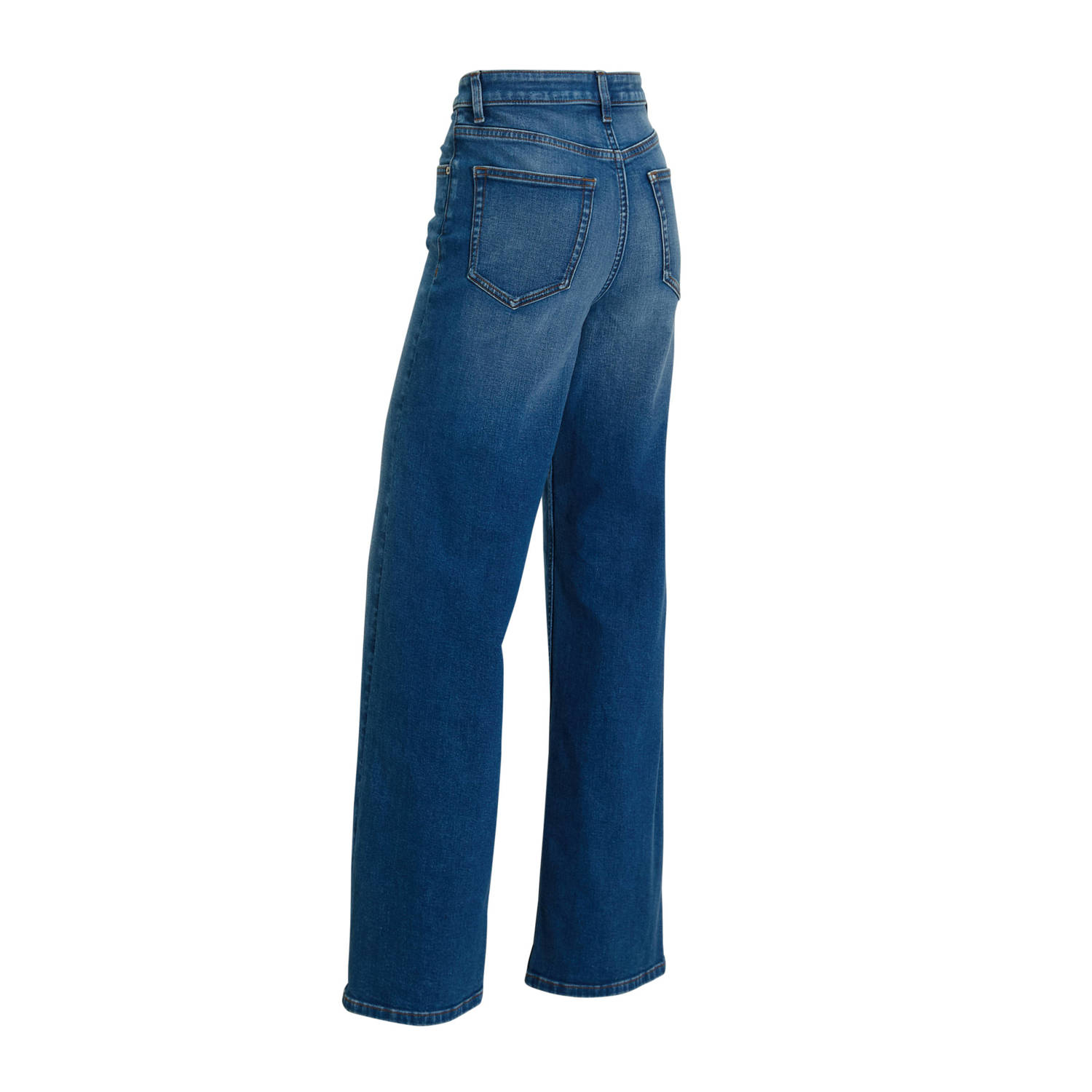 anytime wide leg jeans blauw