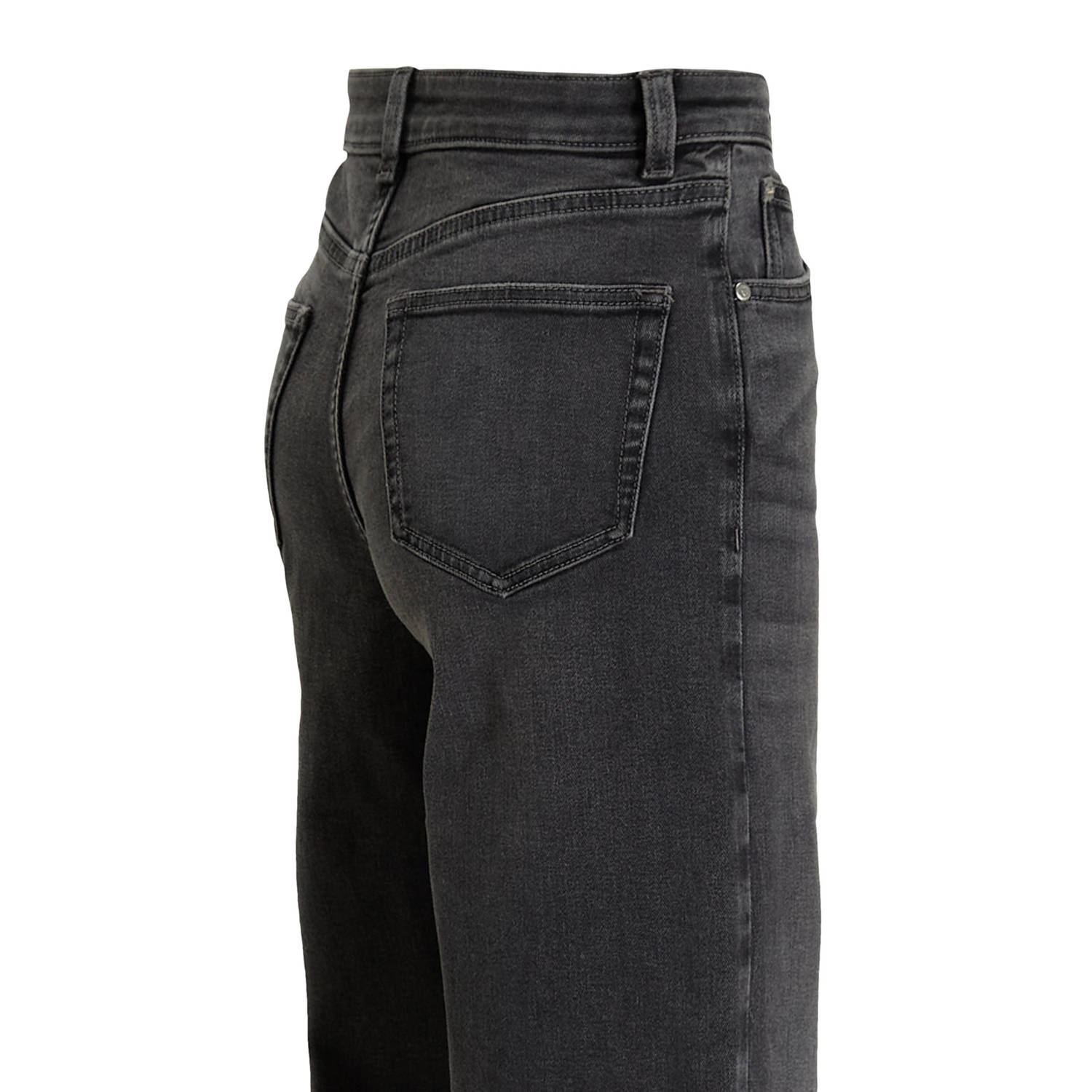 anytime wide leg jeans grijs