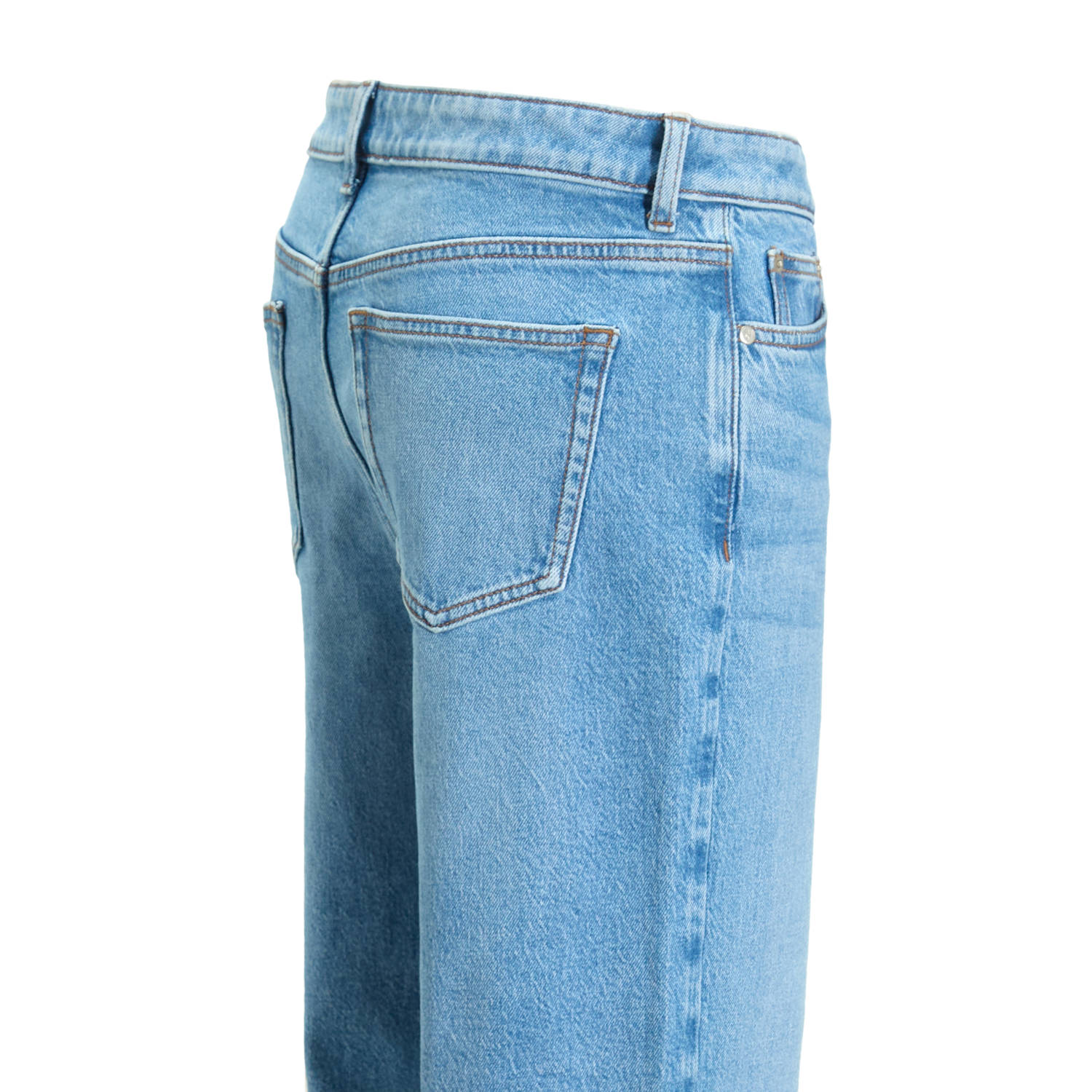 anytime loose fit jeans blauw