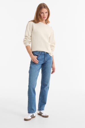 straight leg jeans blauw
