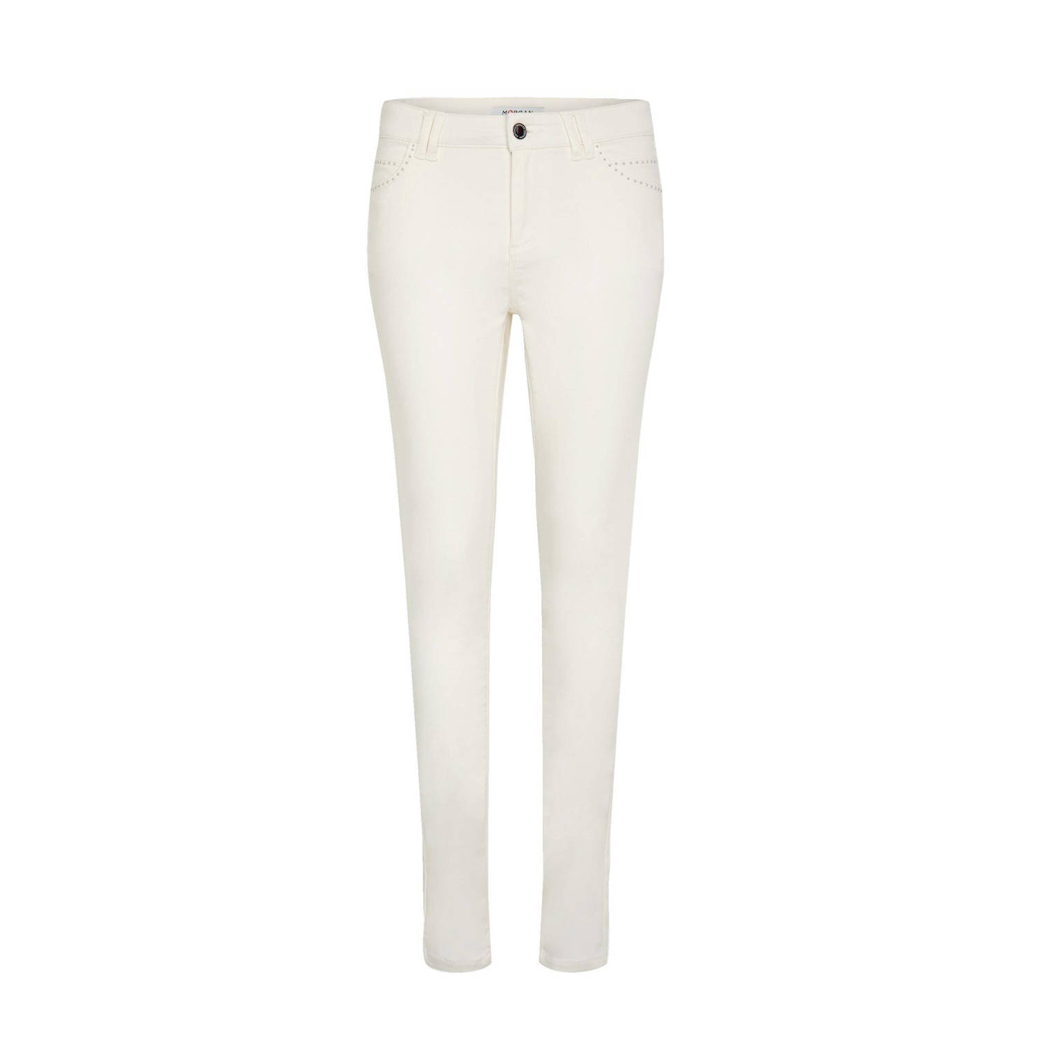 Morgan skinny broek ecru