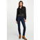 Morgan semi-transparante blouse zwart
