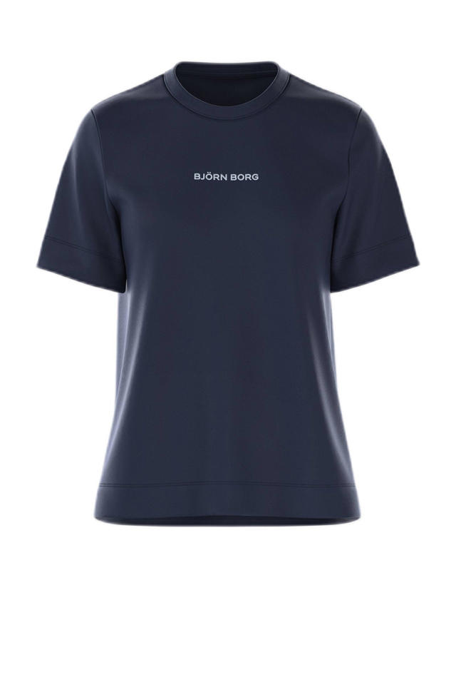 Donkerblauw Sportshirt Dames Sportshirt Essential Donkerblauw