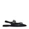Sacha slingback loafers zwart