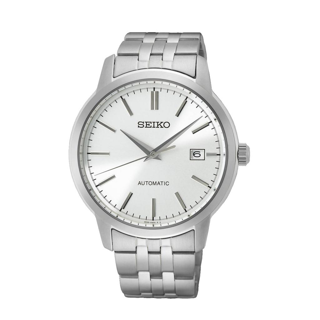 Seiko horloge SRPH85K1 zilverkleurig