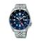 Seiko horloge SSK003K1 zilverkleurig/blauw
