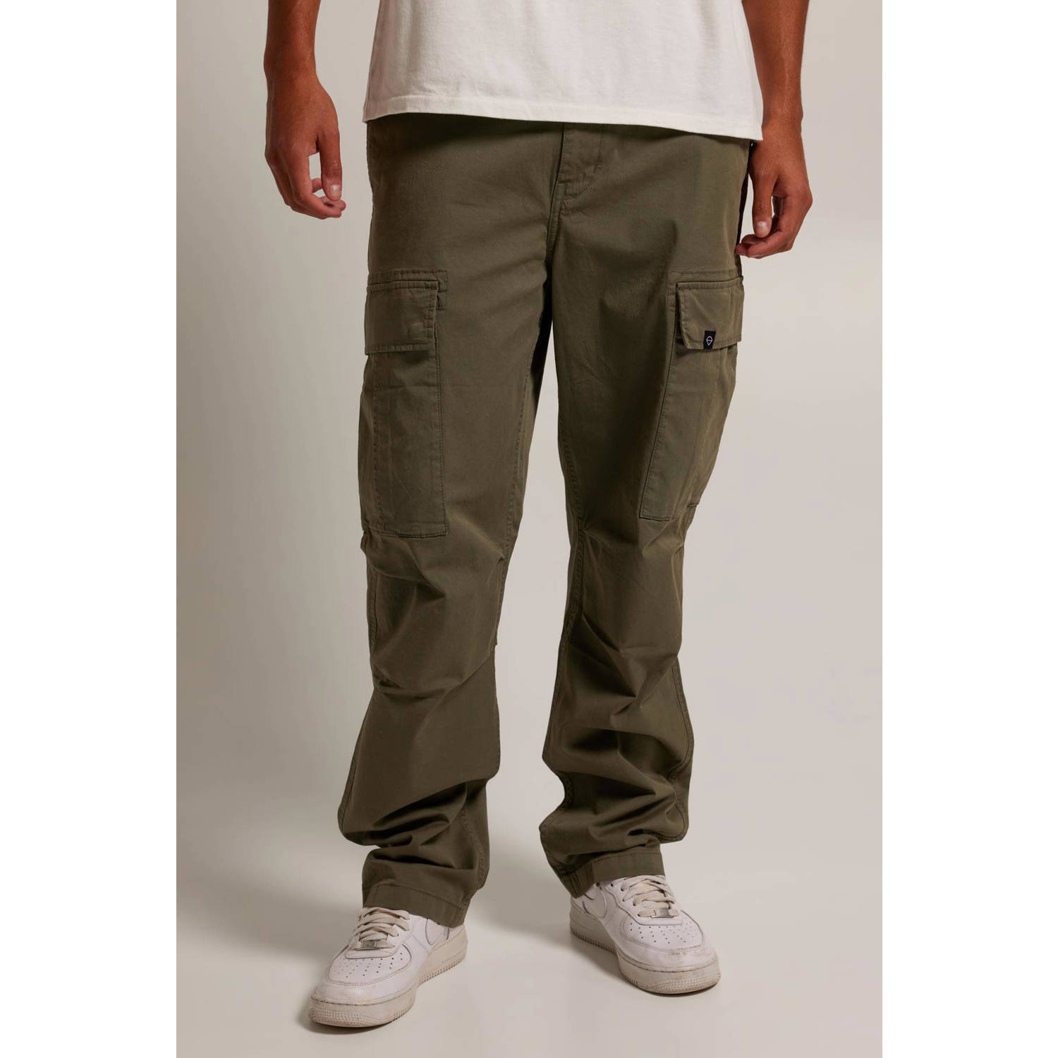 America Today relaxed cargo broek Patton met logo