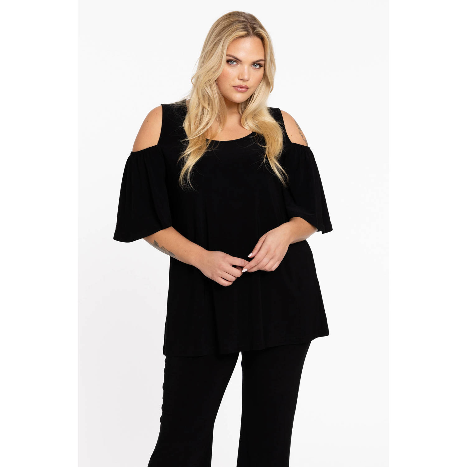 YOEK tuniek DOLCE zwart