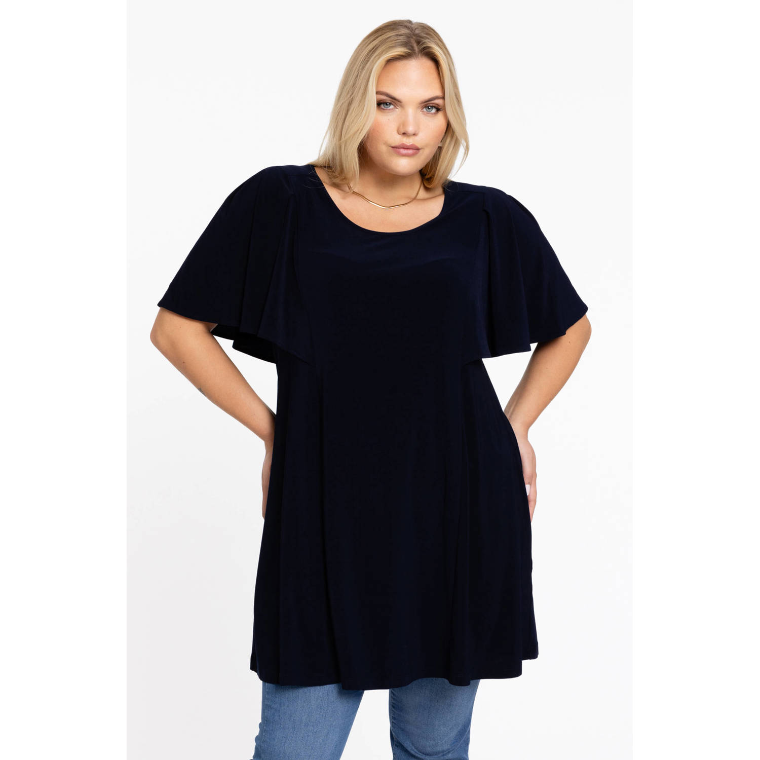 YOEK tuniek donkerblauw