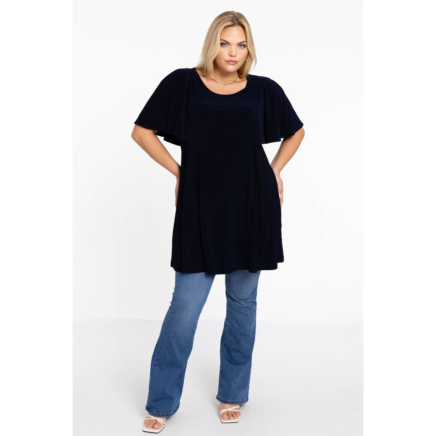 YOEK tuniek donkerblauw