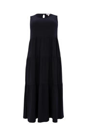 thumbnail: YOEK maxi A-lijn jurk DOLCE donkerblauw