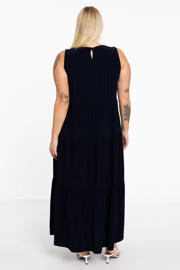 thumbnail: YOEK maxi A-lijn jurk DOLCE donkerblauw