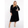 YOEK Plus Size jurk - zwart