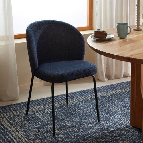 NOUS Living eetkamerstoel Sem - Navy