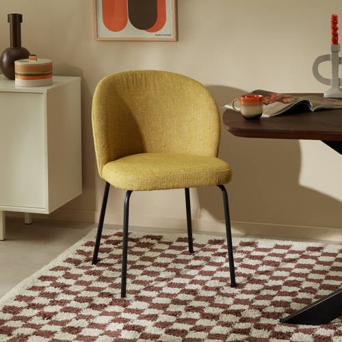 NOUS Living eetkamerstoel Sem - Mustard