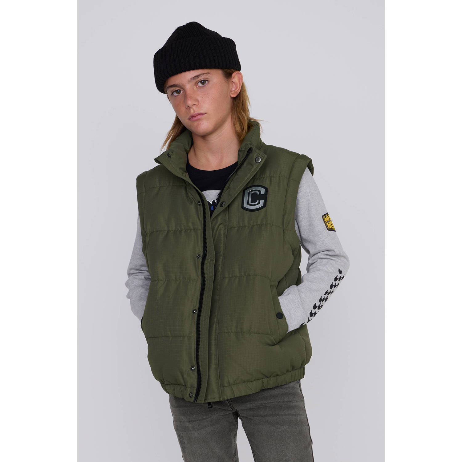 Coolcat 2-in-1 Puffer Winterjas Jaxx Khaki