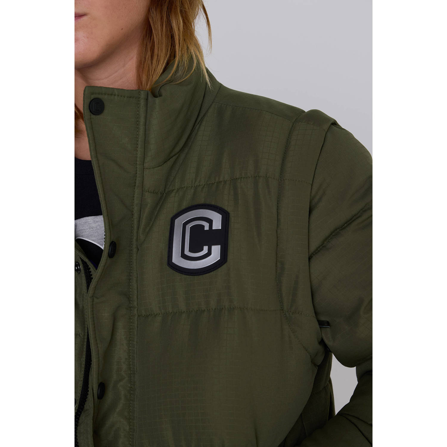 Coolcat 2-in-1 Puffer Winterjas Jaxx Khaki