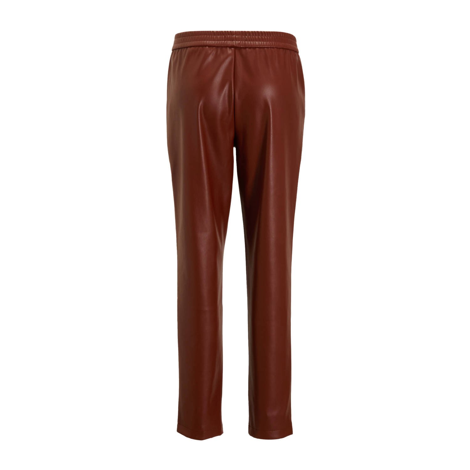 anytime PU jogger roodbruin