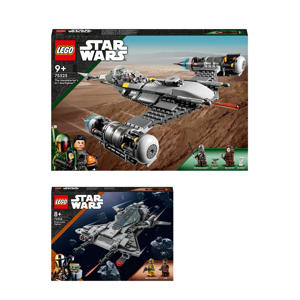 Wehkamp LEGO Star Wars De Mandalorians N-1 Starfighter 75325 + Pirate Snub Fighter 75346 aanbieding