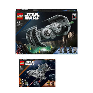 Wehkamp LEGO Star Wars Pirate Snub Fighter 75346 + TIE Bomber 75347 aanbieding