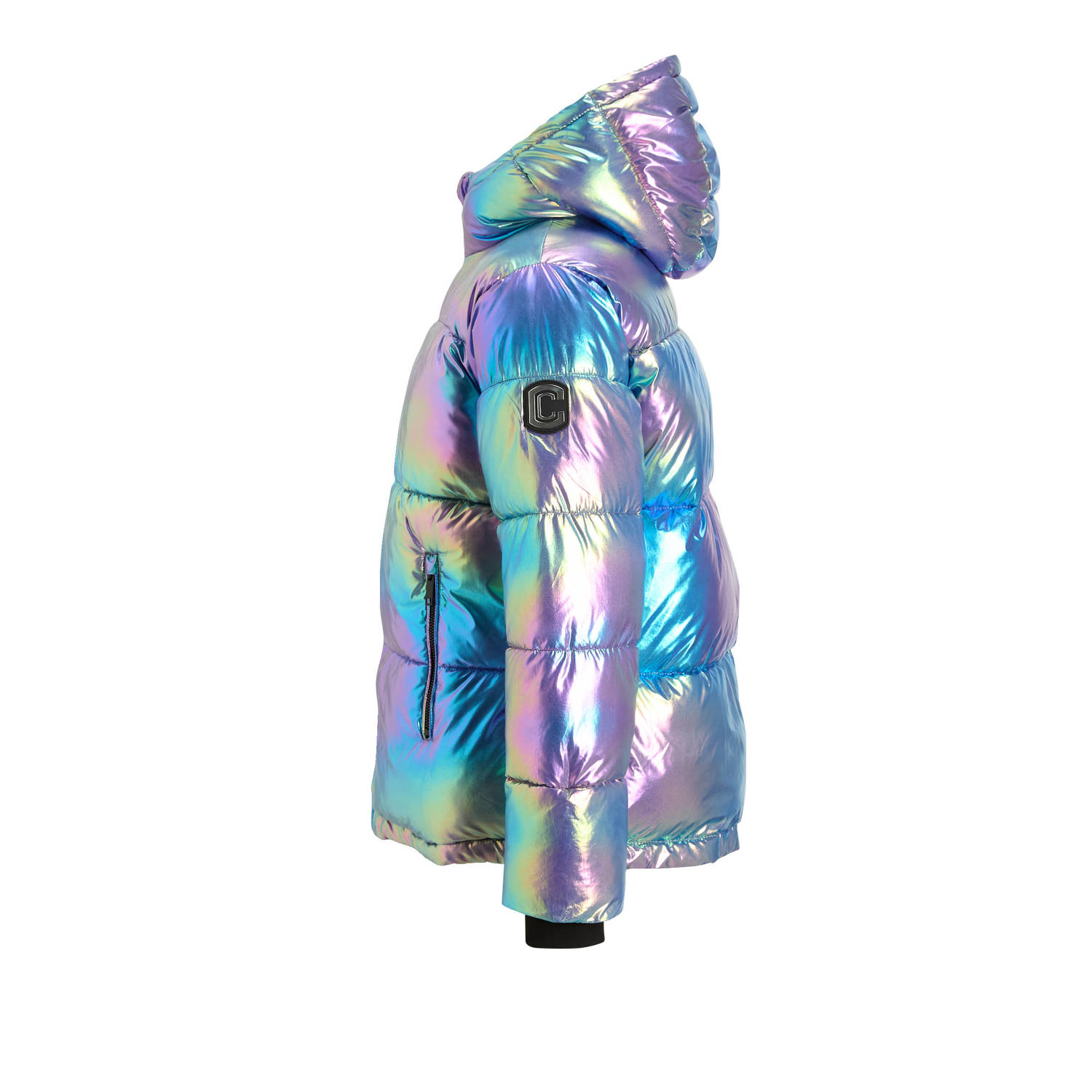 Coolcat Puffer Winterjas Jessica Metallic Oil