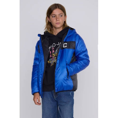 Coolcat Windjack Jayden met Contrast Blauw afbeelding